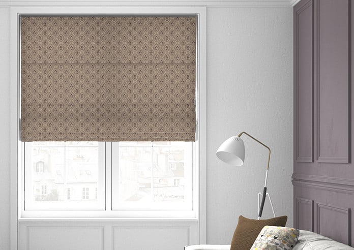 Morrison, Natural - Twist&Fit Roman Blind - Image 3